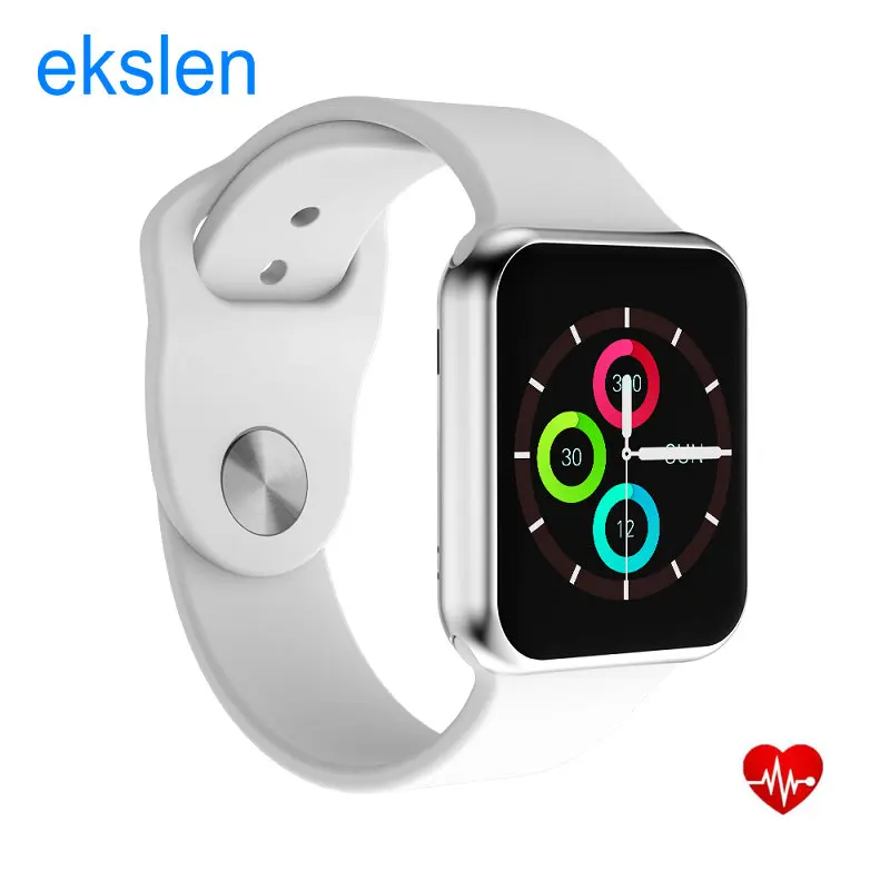 Умные Bluetooth часы ekslen i69 с пульсометром наручные для ios Apple iphone iOS и Android Samsung|bluetooth