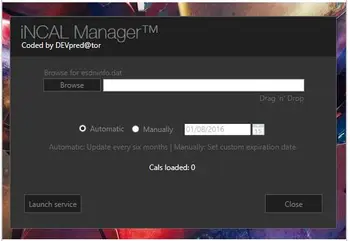 

NEW INCAL Manager 1.0.4 ( solve incal expired problem)