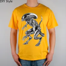 AVP ALIEN VS predator T-shirt Top Lycra Cotton Men T shirt New Design High Quality