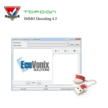 

The Best Software IMMO Universal Decoding 4.5 Remove the IMMO Code of ECU 1100 Compatible Systems for above 10000 Car