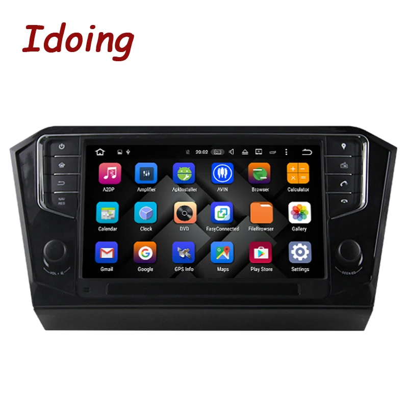Flash Deal Idoing 2GB+16G Steering-Wheel 2Din Android6.0 For Volkswagen Passat 2016 Car DVD Multimedia Player Built-in 3G Dangle 1