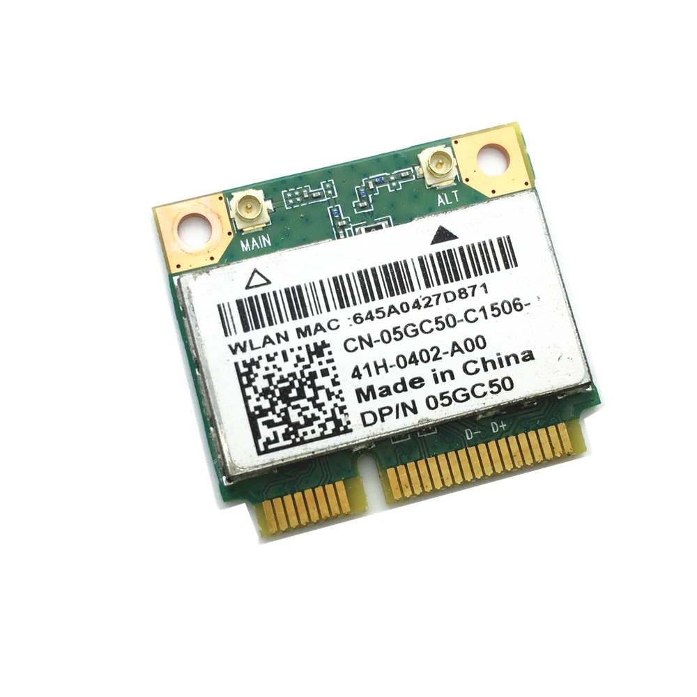 Wi-Fi BT для Bluetooth совместимая 3 0 QCWB335 802.11n 05GC5 беспроводная карта Dell Inspiron 15-3542 150 Мбит/с