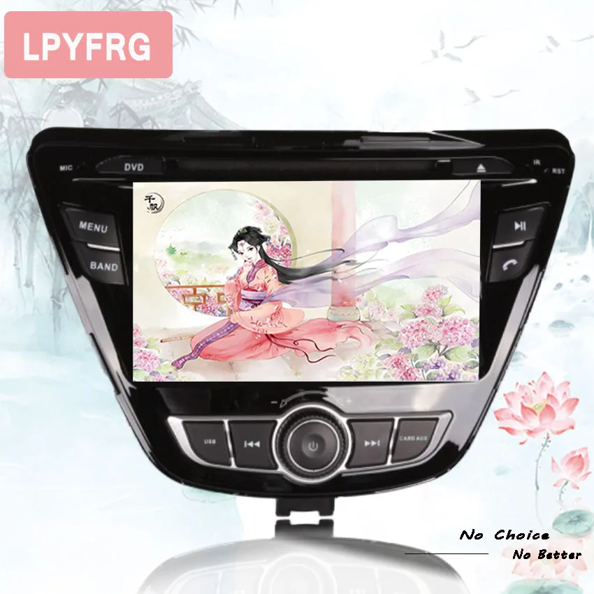 

2DIN 1024*600 Octa Core Android 9.0 Car DVD for Hyundai Elantra 2014 2015 with GPS WIFI Stereo Navigation Bluetooth Stereo Audio