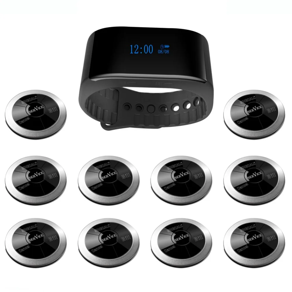 SINGCALL calling system bell wireless service, call button waiter,1