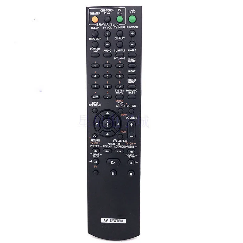

New Remote Control Replacement For Sony RM-ADU006 DAV-DZ150K DAV-DZ555K DAV-DZ151KB DAV-DZ556KB Audio/Video AV DVD Home Theater