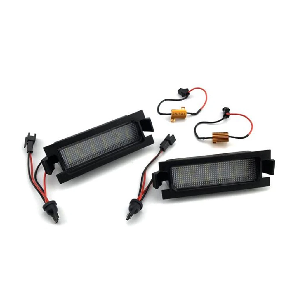 Автомобиль мигает 2 шт белый Canbus 18SMD светодиодный номерной знак свет лампы для hyundai I30(GD) 2013 авто-Стайлинг