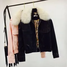 Шерстяная модная куртка в Корейском стиле с воротником и карманами, зимнее женское базовое пальто, женская куртка, новое поступление