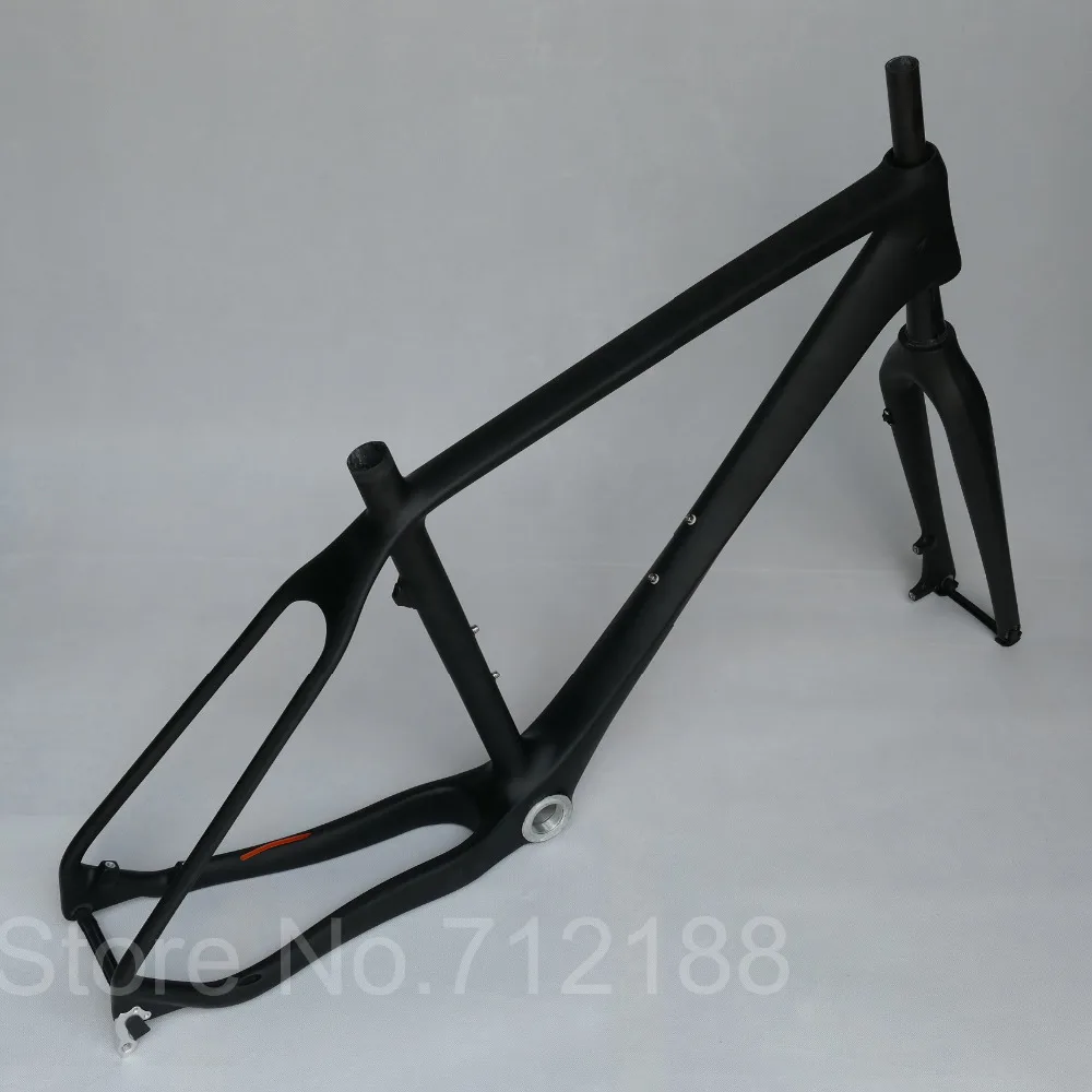26er карбоновая MTB рама BSA/BB30 карбоновая матовая/глянцевая рама для горного велосипеда 1" 18"+ Велосипедная вилка