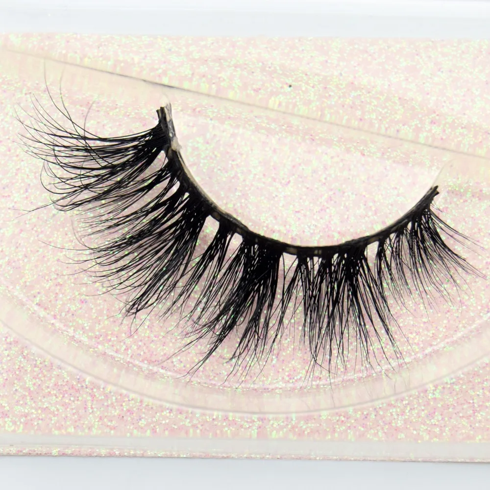 

3D Mink Lashes Natural Cross False Eyelashes Wispy Long Fake Eyelashes Makeup Eyelash Extension False Eye Lashes Cilios Posticos