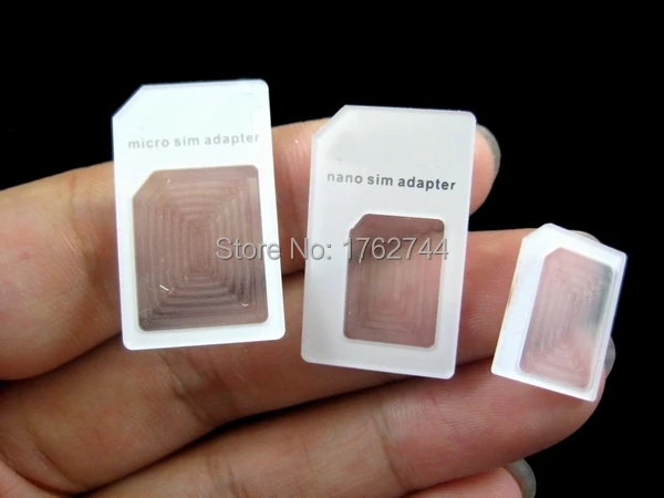 4 в 1 адаптер noosy для двух Sim карт iPhone 6 5 Samsung Nano SIM Адаптер Micro Standard карты извлечения