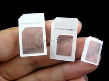 

New 4 in1 noosy Dual Sim Card Adapter For iPhone 6 5 Samsung Nano SIM card adapter to Micro Standard Sim Card Adapter Eject Pin