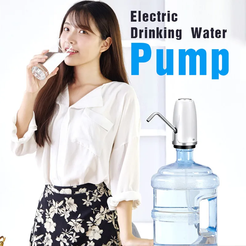 Jetmaker USB Cable Electric Drinking Water Pump Universal Gallon Bottled Water Dispenser Switch Quantitative Pumping Dispensador