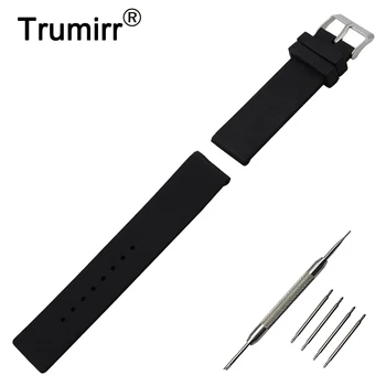 

21mm 22mm 23mm 24mm Silicone Rubber Watch Band Mesh Pattern for Panerai Luminor Radiomir Resin Strap Wrist Belt Braceletmm