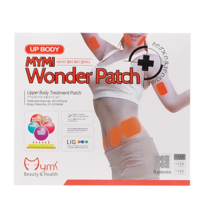 

1Set Wonder Slimming Patches Belly Arm Leg Fat Lose Body Exercise Patch Personal Health Care Slimming