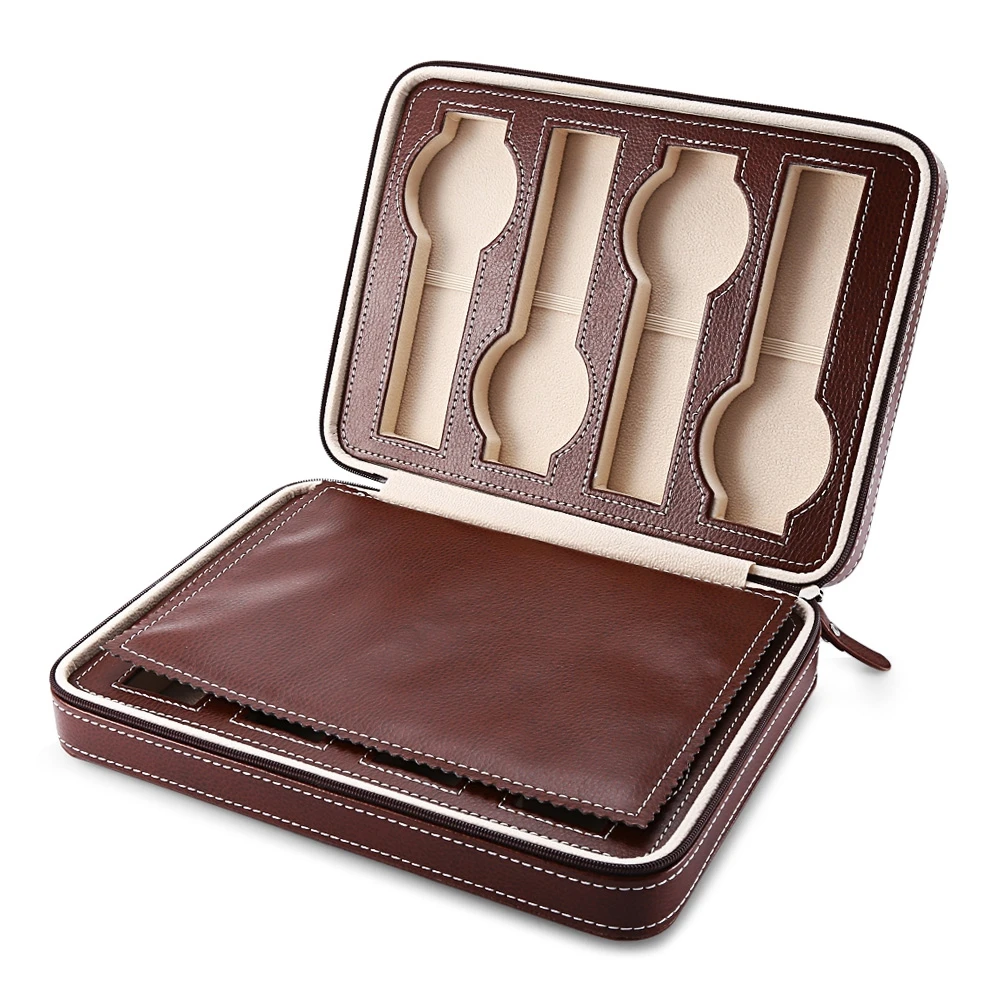 Watch Box 8 Grids Travel Storage Case Organizer