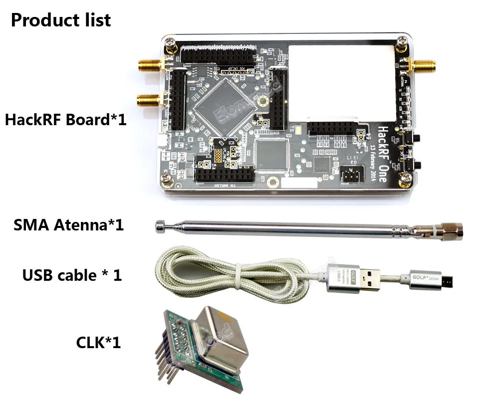 HackRF Один 1 МГц до 6 ГГц Платформе SDR Software Defined Radio Совет По Развитию