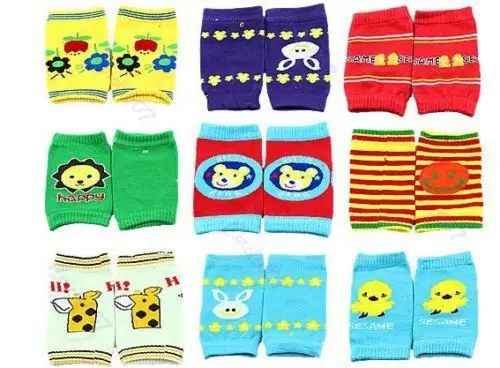 

20173Pairs Baby Safety Knee Pad Kids Socks Children Short Kneepad Crawling Protector JUN16