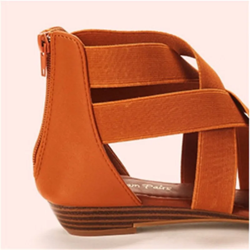 HEFLASHOR Women's Sandals 2019 Hot Fashion Women Summer Beach Roman Sandal Ladies Open Toe Flat Sandal Casual Female Shoes