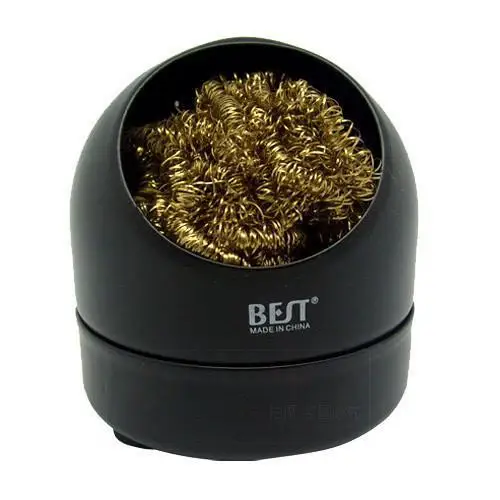 

The iron head tin copper ball iron mouth is clean iron mouth cleaner tip cleaning ball in the ball