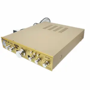 home karaoke OK AMP AV-338 220V ring cattle plus four card / 300W high power amplifier / professional home stereo amplifier