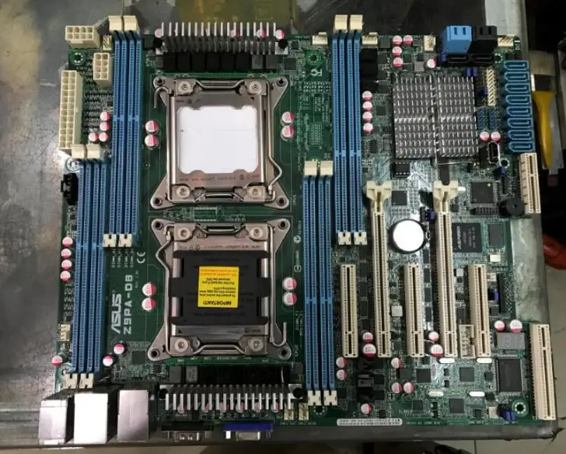 ASUS Z9PA D8 материнская плата рабочей станции двойной LGA 2011 DDR3 VGA USB2.0 USB3.0 64G Серверная