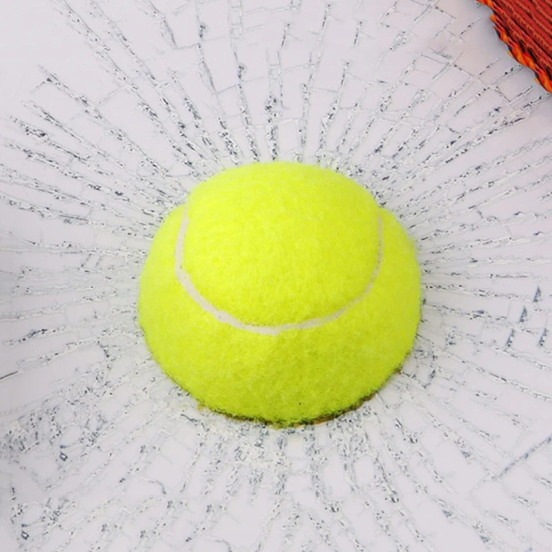 3D Simulated Sticker on Cars Auto Body Window Glass Baseball/Tennis Ball/Basketball Decal Trinket Automotive Decor Accessories