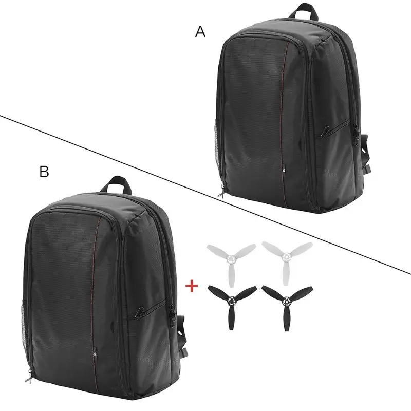 

1Set Portable Backpack Travel Shoulder Bag Carrying Case Propellers for Parrot Bebop 2 FPV Drone Accessories