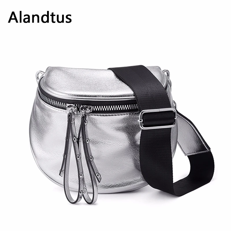 

Alandtus Luxury Handbags Women Bags Designer Messenger Bag High Quality Casual Female Shoulder Bag With Rivet Bolsa Feminina
