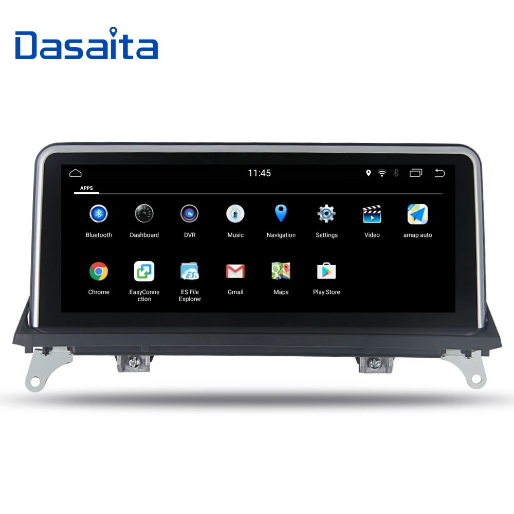 Top 10.25 inch Android 9.0 Car GPS Navigation Radio For BMW X5 E70 X6 E71 2007 2008 2009 2010 2011 2012 2013 2014 with CCC CIC 32GB 1