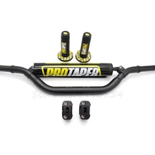 Мотоцикл 1 1/" 28 мм руль Жир Бар Ручка колеса трубы для CR YZ KLX KX WR RM WRF YZF RMX РМЗ KTM CRF Байк мотокросс