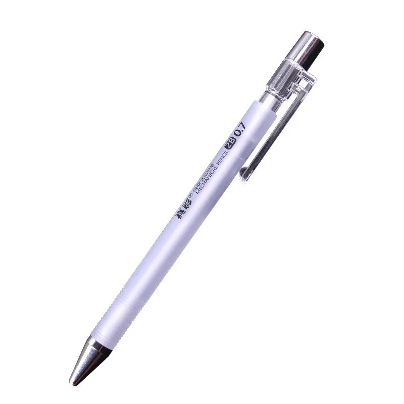 

3+1pcs/box Mechanical Pencils 3pcs Automatic Drafting Pencil with 1pc Pencil Lead Gift for Office and School Supplies Press Pen