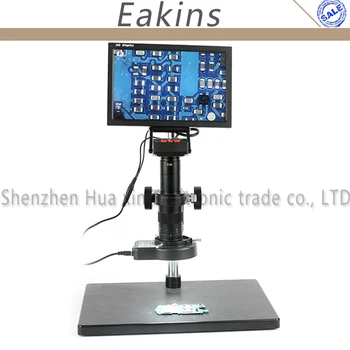 

16MP 1080P FULL HD HDMI Industrial Video Camera Microscope Set 180X 300X C-Mount Lens Integrated 10 Inch Monitor Phone Repair