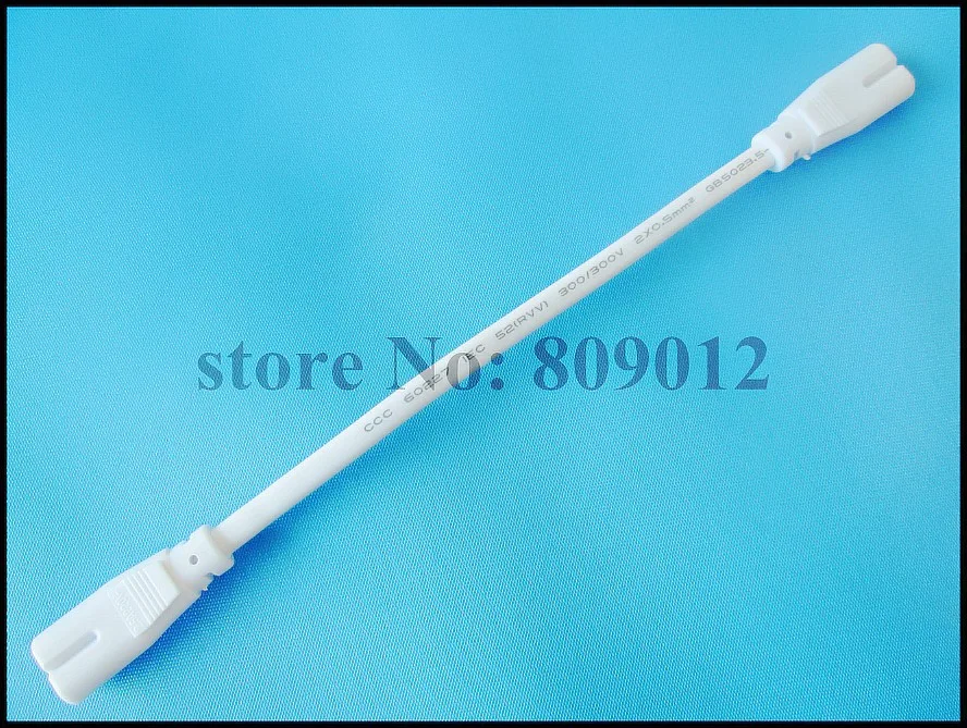 led connector wire cable for led tube fixture 2 plug hard----LED module LED tube LED flood light panel light ceiling light strip bulb