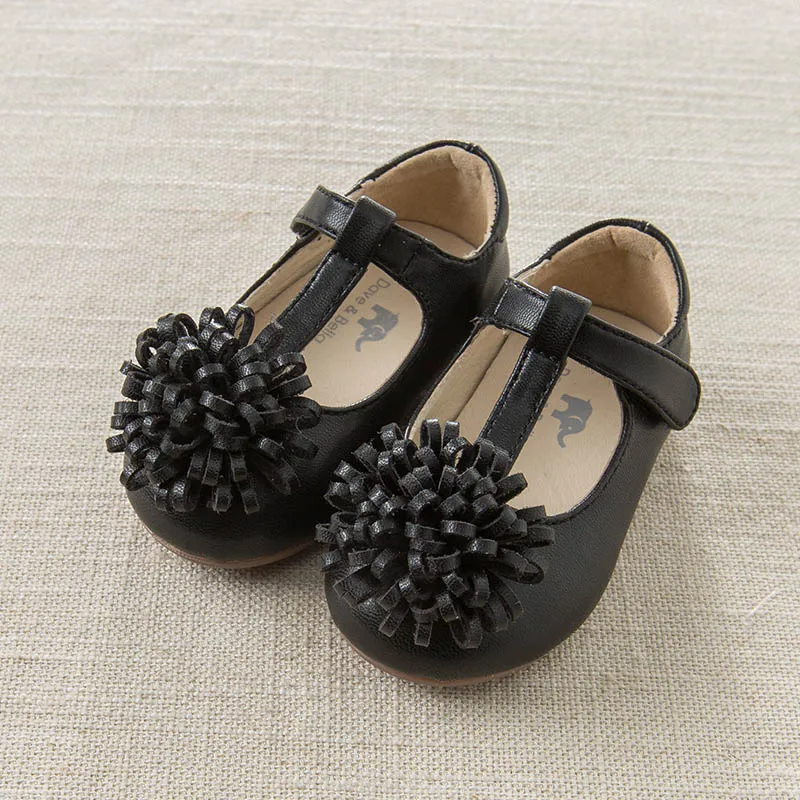 DB6740 Dave Bella/Весенняя кожаная обувь для маленьких девочек; детская обувь принцессы