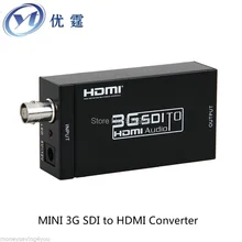 YOUTINGHDAV YT-HDS008 3G SDI TO HDMI Converter 3G HD-sdi input hdmi output 1080p60HZ sdi2hdmi conver