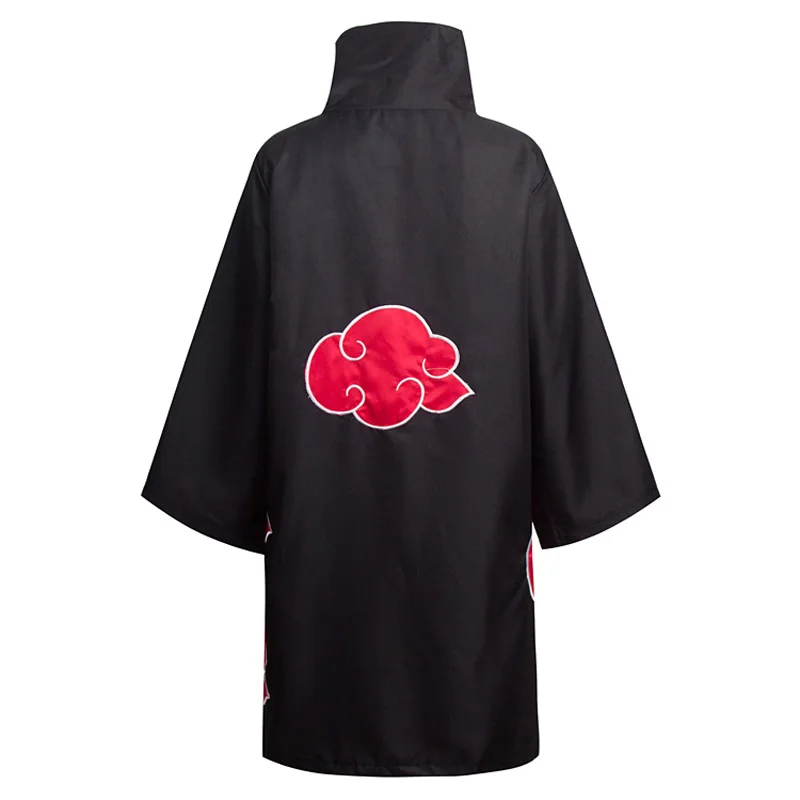 Аниме Naruto Косплей костюм Akatsuki Hawk Eagle Group плащ Uchiha Itachi Sasuke Shuriken Pain Zetsu Karin Jugo накидки