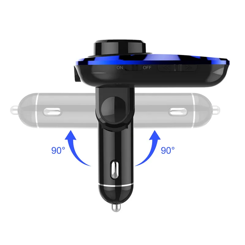 Jajabor Bluetooth автомобильный комплект Hands Free беспроводной fm-передатчик Автомобильный MP3-плеер с двойной зарядное устройство usb Поддержка TF карты/U диск