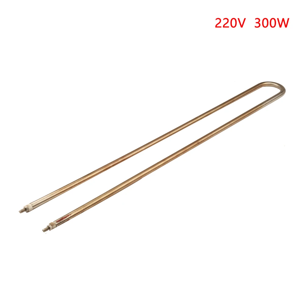 

1 Year Warranty 300W 220V U-shape Air Heating Tube for HOTDOG MAKER U type Tubular Heater Element Cold Terminal
