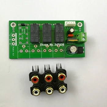 

3 way & 4 way source switch finished version using OMRON relay version