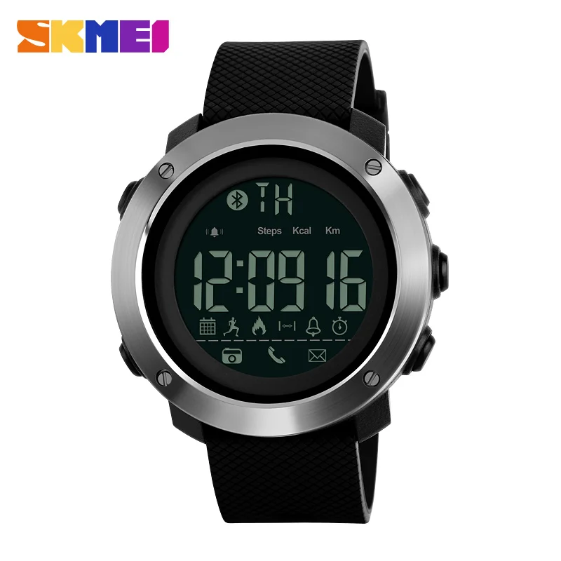 

Skmei Sport Outdoor Men Women Watch Waterproof Message Reminder Calories Couple Wristwatch Date Week Sleep Monitor Relogio