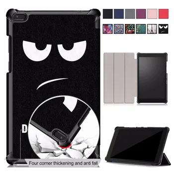 

Slim Magnetic Folding PU Leather cover Case For Lenovo Tab E8 TB-8304F Stand Cover For Lenovo Tab E8 8 inch Case Fundas