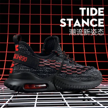

Men Sport Shoes Weaving 2019 Brand Men Running Shoes Breathable Comfortable Athletic Trainer Outdoor Sneakers men zapatos