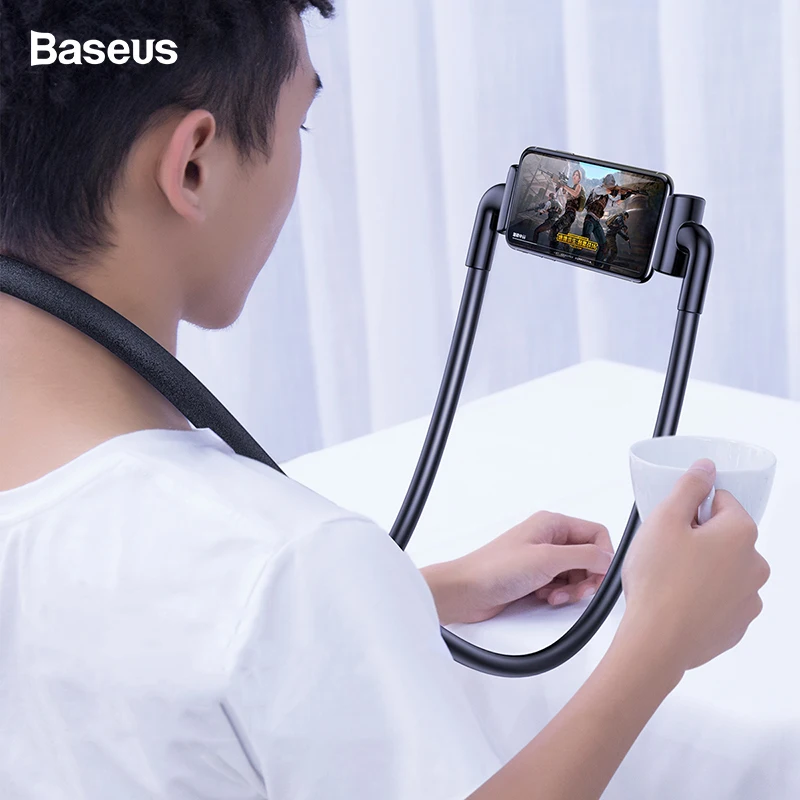 Baseus مرنة كسول الرقبة حامل هاتف حامل ل فون العالمي الهاتف المحمول جبل قوس ل سامسونج اللوحي حامل الهاتف الخلوي Baseus مرنة كسول الرقبة حامل هاتف حامل ل فون العالمي الهاتف المحمول جبل قوس ل سامسونج اللوحي حامل الهاتف الخلوي