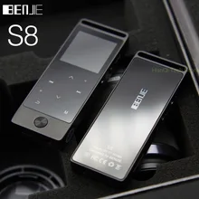 Новейший Bluetooth 4,0 mp3-плеер с сенсорным экраном BENJIE S8 спортивный музыкальный плеер начальный уровень без потерь Mp3 Музыкальные плееры рекордеры