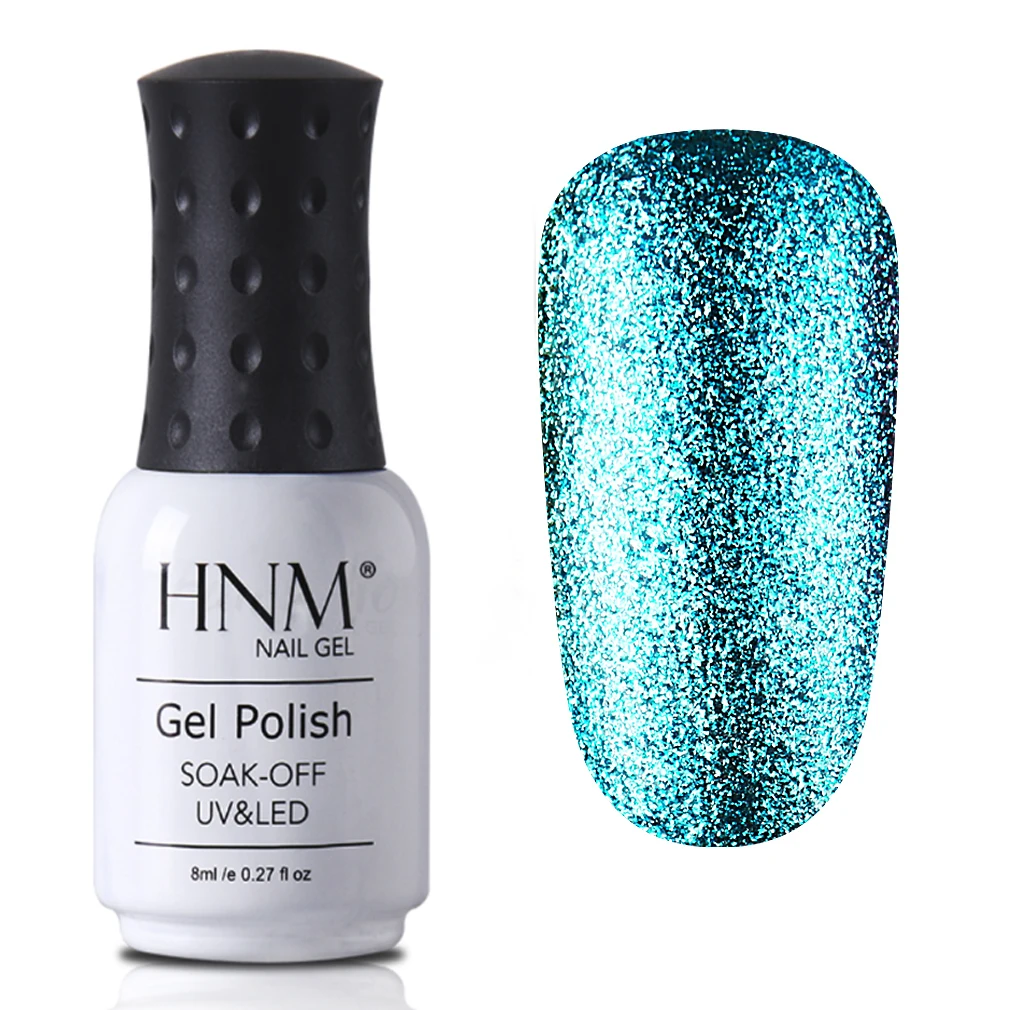 HNM Bling Platinum гель для ногтей 8 мл Блеск УФ-гель для ногтей светодиодный светильник гель лак Полупостоянный Гель-лак грунтовка для ногтей - Цвет: 58008