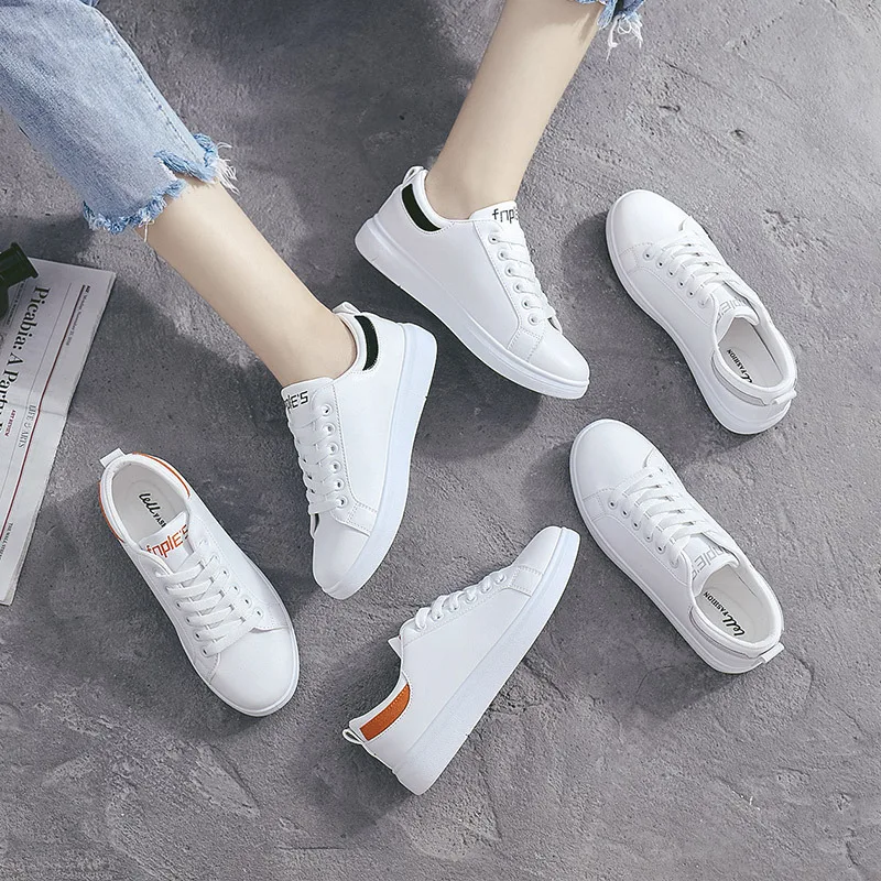 

Choes round head casual white HQV-01-HQV-07