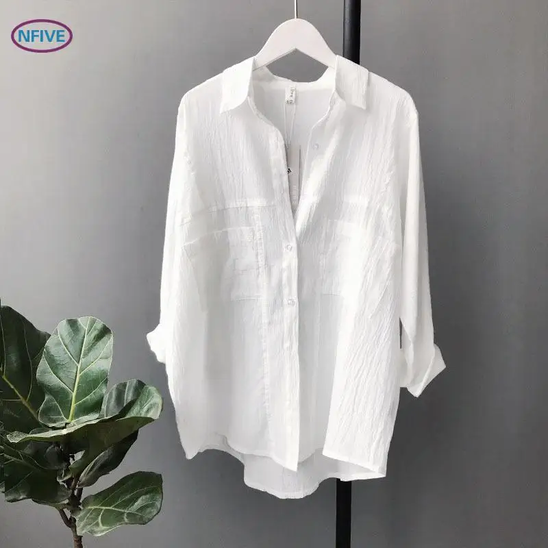 Женская блузка с длинным рукавом свободного покроя|loose shirt|blouse brandblouse fashion |