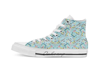 

Ettore Sottsass Memphis st<x>yle furniture and lamps Novelty Design breathable casual High Top lace-up Canvas shoes sneakers