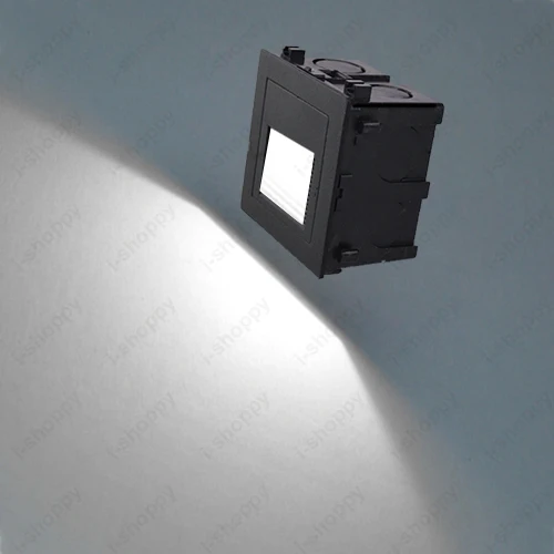 

1W LED Outdoor Wall Sconces Waterproof Light Fixture Stair Step Stage Recessed Downlight Lamp Mounting Box
