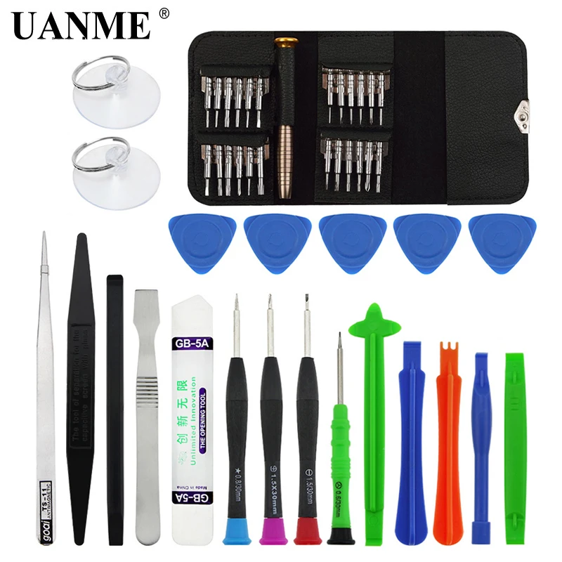 

Mobile Phone Repair Tools Kit Spudger Pry Opening Tool Tweezer Screwdriver Set